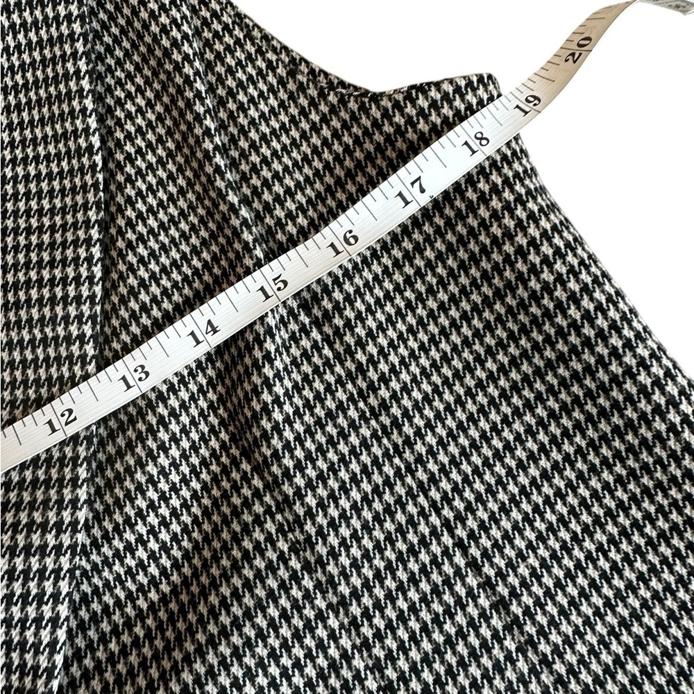 Bagatelle Black and White Houndstooth Vest - Picture 10 of 14
